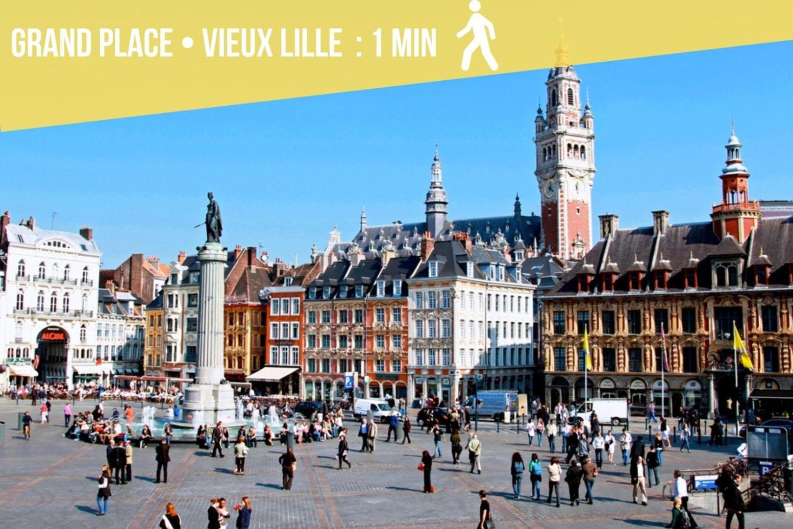 Lille Centre - Nice Flat With Terrace! Экстерьер фото